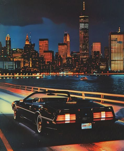 Pink Vaporwave, City Night Lights, Synthwave Fashion, 80’s Aesthetic, 80's Sunglasses, The City At Night, Colorful Backdrop, Car Aesthetics, New Retro Wave