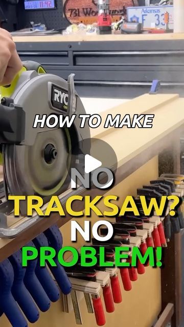 Track Saw Diy, Woodshop Ideas, Track Saw, Skil Saw, Skill Saw, Hand Saw, Miter Saw, Circular Saw, Woodworking Tips