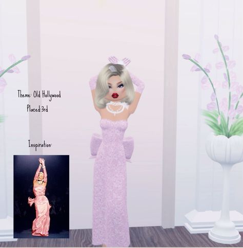 Old Hollywood Themed Dress To Impress Outfit💓 Old Hollywood Outfit Dress To Impress, Dress To Impress Outfits Roblox Game Theme Old Hollywood, Dti Outfits Ideas Old Hollywood, Dress To Impress Theme: Old Hollywood, Movie Premiere Outfit Dress To Impress, Dress To Impress Theme Hollywood, Hollywood Outfit Dress To Impress, Hollywood Dress To Impress Outfit, Dress To Impress Hollywood Theme