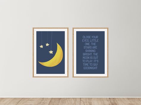 Close your eyes, little one | Wall Art | Wall Decor | Wall Art Prints | Wall Decor Gifts | Nursery Decor | Baby Gift | Baby Shower | Baby https://etsy.me/44KGr4b #bedtimequotes #nurserydecor #wallartprints #digitaldownload #pastelcolors #childrensroomdecor #whimsicalde Kids Bedtime Routine, Kids Printable Art, Calming Atmosphere, Art Prints Wall, Whimsical Design, Childrens Room Decor, Bedtime Routine, Kids Room Art, Shower Baby