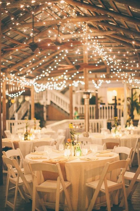 reception lit by twinkle lights // photo by Raquel Sergio Save Money Wedding, Country Wedding Reception, Cozy Wedding, Deco Champetre, Wedding Reception Ideas, Tafel Decor, Wedding Consultant, Rustic Country Wedding, Reception Ideas