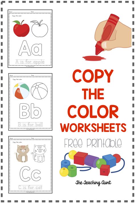 Help your child learn the alphabet and develop his fine motor skills with these fantastic colouring worksheets! Each page comes with cute pictures and simple sentence at the bottom which they can trace.  These worksheets definitely targets a lot of learning objectives. Fish Alphabet, Aba Activities, Simple Sentence, Letter Worksheets For Preschool, Craft Printables, Letter Flashcards, Literacy Centers Kindergarten, Daycare Room, Free Preschool Worksheets