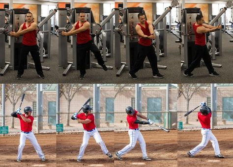 Baseball Gym Workouts, Baseball Workouts, Baseball Drills, Best Gym Workout, Training Fitness Gym, Baseball Training, Quick Workout Routine, Run Faster, Living Healthy