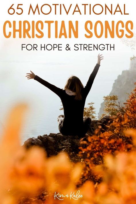 With the help of these motivational Christian songs, you can strengthen your faith and lift your spirits at the same time. Christian Music Quotes, Best Christian Songs, I Will Rise, Bethel Music, Hope Strength, Hillsong United, Worship Music, Christian Songs, Christian Music