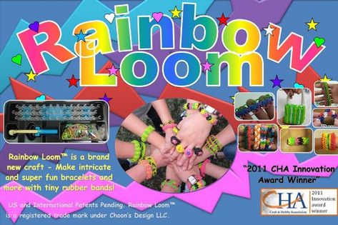 Rainbow Loom Rubber Bands, Loom Craft, Rainbow Loom Bracelets, Fun Bracelet, Top Toys, Rainbow Loom, Loom Bracelets, Rainbow Kids, Learning Toys