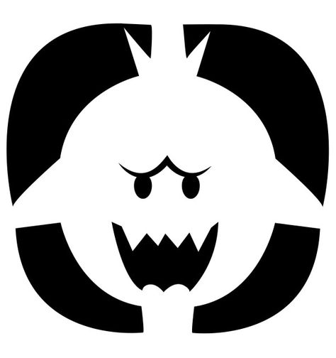 Nintendo King Boo Halloween Pumpkin Stencil Mario Pumpkin, Mario Boo, Printable Pumpkin Stencils, Halloween Pumpkin Stencils, Pumpkin Cravings, Boo Pumpkin, Pumkin Carving, Pumpkin Stencils, 90s Fashion Outfits Hip Hop Party