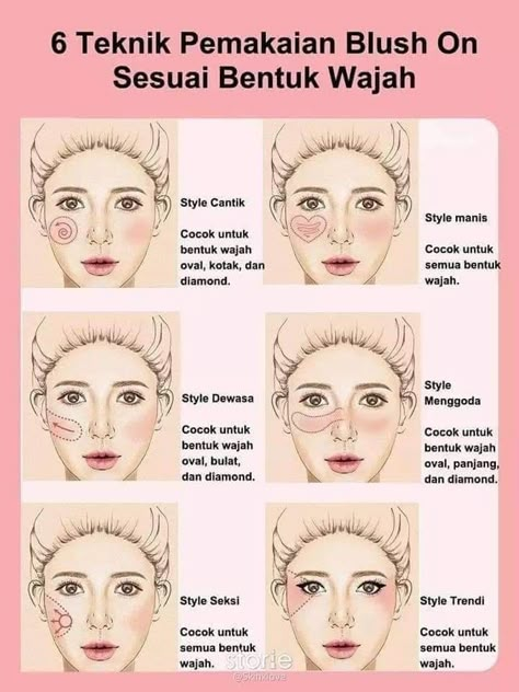 Makeup Cantik, Korea Makeup, Korean Eye Makeup, Seni Dan Kraf, Makeup And Beauty Blog, Makeup Artist Tips, Makeup Help, Blush On, Make Up Tutorial