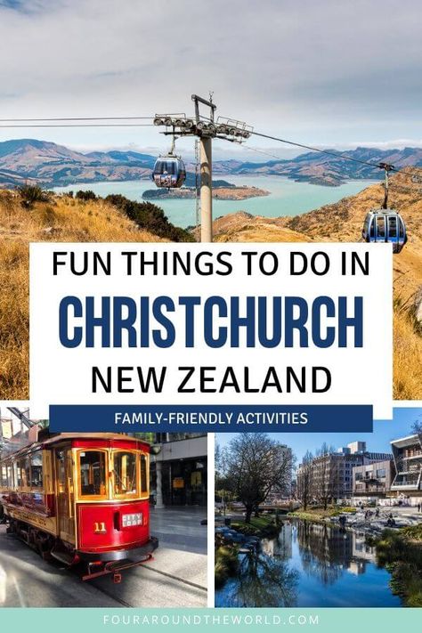 Plan the ultimate Christchurch itinerary with the best things to do in Christchurch with kids, for solo travel or couples. These Christchurch attractions will have you filling your time easily with so many fun things to do to suit all ages and budgets. What to do in Christchurch with kids. Family-friendly guide to New Zealand. Things To Do In Christchurch, Australia Trip, New Zealand Adventure, New Zealand Travel Guide, Moving To New Zealand, New Zealand South Island, Christchurch New Zealand, Oceania Travel, Family Friendly Activities