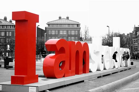 I Amsterdam sign (Dec 2006) | I Amsterdam sign on Museumplei… | Flickr I Amsterdam Sign, I Am Amsterdam, Amsterdam Sign, City Branding, City Sign, North Holland, Visit Amsterdam, I Amsterdam, Amsterdam City