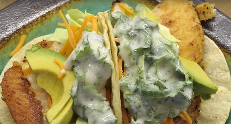 Sea Bass Taco Recipes, Sea Bass Tacos, Kitchen Cookbook, Healthy Fish, Sea Bass, Fish Fillet, Taco Recipes, Fish Tacos, Weeknight Dinners