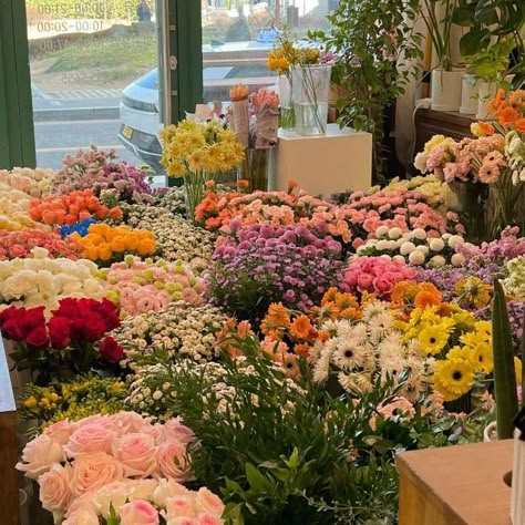 Flower Shop Aesthetic, Icon Homescreen, Boquette Flowers, Shop Aesthetic, Flower Farmer, Nothing But Flowers, Plant Aesthetic, Flower Therapy, Flower Names