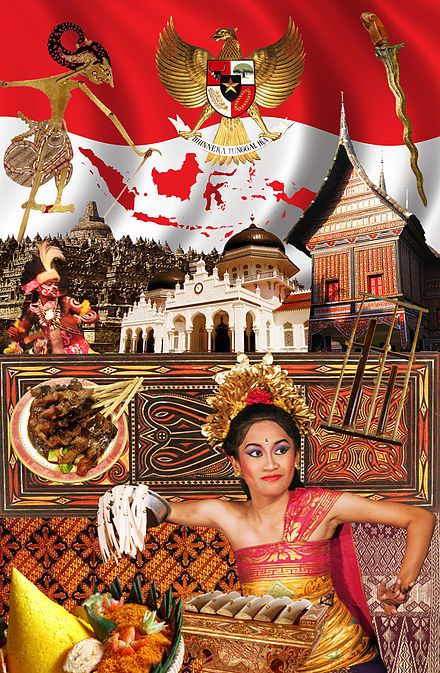 Budaya Indonesia - Wikipedia bahasa Indonesia, ensiklopedia bebas Independence Day Greeting Cards, Independent Day, Ankle Bracelets Diy, Indonesian Art, Hindu Culture, East Indies, Cultural Identity, Naha, Cartoon Jokes