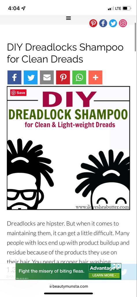 Diy Dreadlock Spray, Loc Shampoo, How To Make Dreads, Diy Dreadlocks, Dread Shampoo, Natural Shampoo Diy, Dreadlock Shampoo, Shampoo Diy, Natural Beauty Hacks