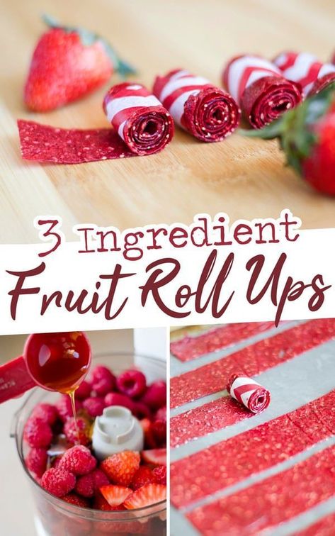 Fruit Leather Recipe, Fruit Roll, Fruit Leather, Fruit Roll Ups, Dessert Aux Fruits, Homemade Snacks, Fudge Brownies, Dehydrator Recipes, Roll Ups