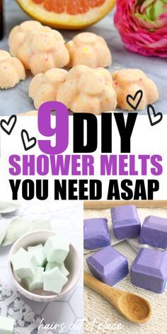 Diy Shower Melts, Shower Steamers Diy, Shower Melts, Homemade Essential Oils, Melt Recipe, Bath Melts, Bath Recipes, Diy Essentials, Essential Oils Bath