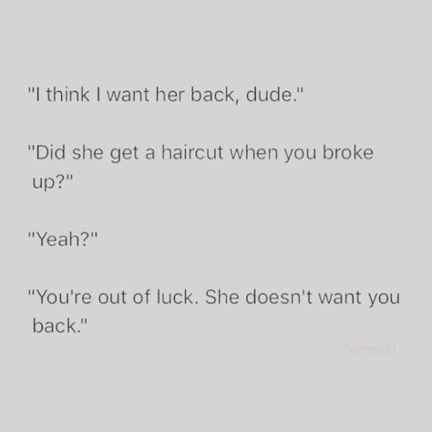 Haircuts After Breakup, Haircut After Breakup, Post Breakup Haircut, Breakup Hair Change, Breakup Haircut, Breakup Captions, I Want Her Back, Haircut Quotes, Post Breakup