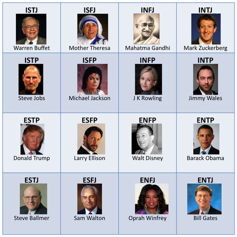 Famous Leaders / Personalities MBTI Mbti Chart, Estj Personality, Myer Briggs, Vienna Map, Type Chart, Infp Personality Type, Enfp Personality, Intp Personality Type, Intp Personality