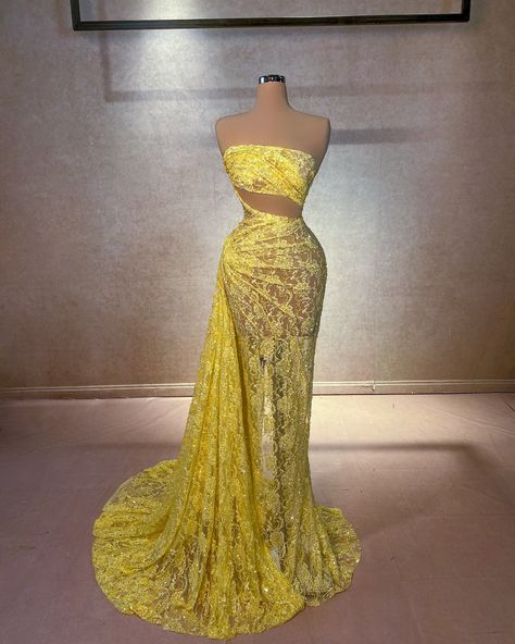 Moments in yellow🌻 Goddess Exclusive, Aliexpress Dresses, Yellow Mermaid, Prom Dress Inspo, Lace Prom Dresses, Mermaid Prom Dresses Lace, Gorgeous Prom Dresses, Prom Dresses Long Lace, Prom Dresses Yellow