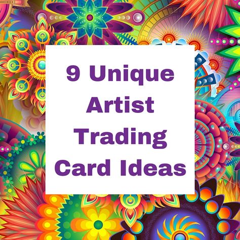 '9 Unique Artist Trading Card Ideas...!' (via Art Inspiration | Inspiration | Art Techniques | Encouragement | Art Supplies) Atcs Ideas, Artist Trading Cards Ideas, Artsy Cards, Trading Card Ideas, Altered Cards, Soul Collage, Artist Trading Card, Art Trading Cards, Art Children