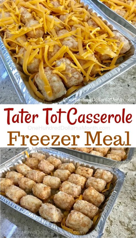 Freezer Casseroles, Freezer Dinners, Budget Freezer Meals, Freezer Friendly Meals, Freezable Meals, Freezer Meal Planning, Make Ahead Freezer Meals, Meal Train Recipes, Crock Pot Freezer