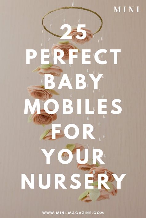 Nursery decor is not just about crib sheets, baby cribs, nursery art, and lighting. It's about baby mobiles too! Click through to browse our favorite baby mobiles you will love, even if you're more of a DIY baby mobile mama! #babymobile #girlnursery #boynursery #nurseryideas #nurseryart #nurserydecor #nurseryorganization #nurserydesign #nursery #babygirlnursery #babyboynursery #ttc #pregnancy #maternity #maternitystyle #momhacks #parentinghacks #kidsDIY #DIYnursery Diy Girl Nursery Decor, Butterfly Mobile Diy, Diy Mobile Baby, Crib Mobile Diy, Homemade Baby Mobiles, Diy Baby Mobile Boy, Baby Mobile Ideas, Diy Crib Mobile, Diy Baby Mobile Tutorial