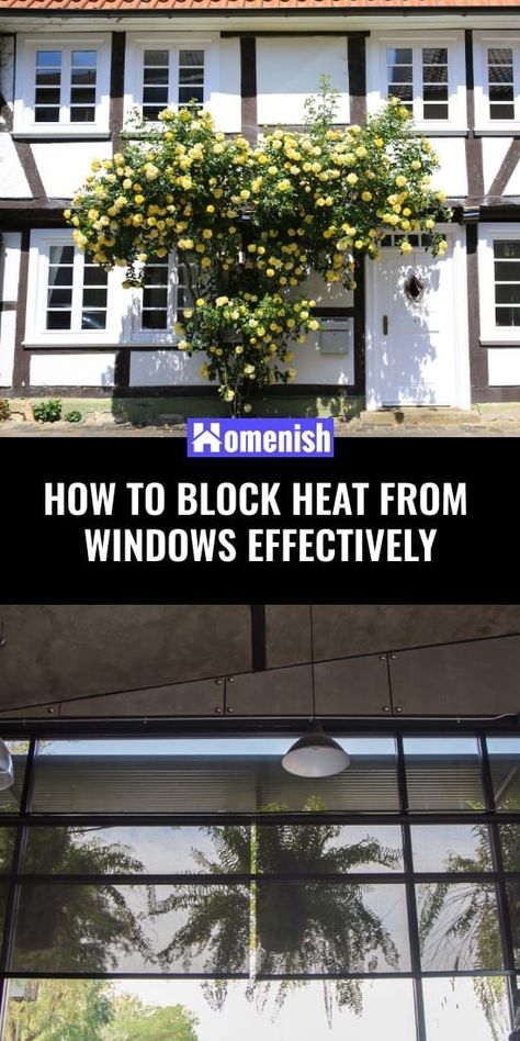 We all know how important sunlight is for our health, but being exposed to it for too long can in many ways have detrimental effects. To protect your home from the blazing heat of the sun, the first thing you may think of is to blast the air con at its maximum level. Patio Windows, Best Blinds, Shade House, Blackout Shades, Interior Shutters, How To Shade, Solar Shades, Best Windows, Window Films