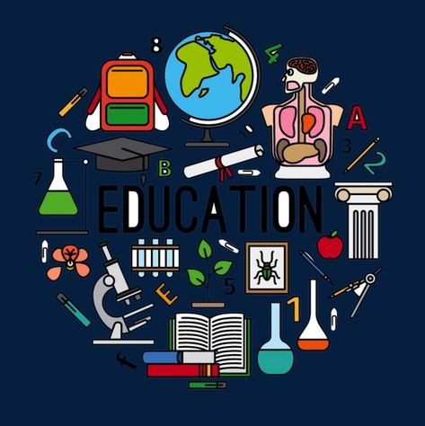 Quality Education Poster, Education Pictures, Education Creative, Education Clipart, Hand Drawn Elements, Education Logo, Change Image, Education Poster, Png Transparent Background