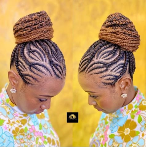 Updo Cornrows, Updo Cabello Natural, Straight Up Hairstyles, Cornrow Updo, Cornrow Updo Hairstyles, Cornrows Updo, Cornrow Braid Styles, Black Hair Updo Hairstyles, Bob Braids