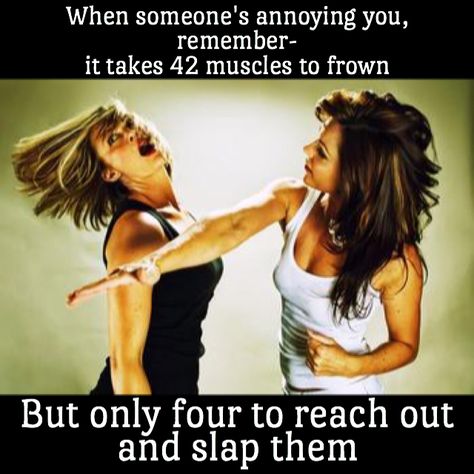 When someone's annoying you, remember- it takes 42 muscles to frown but only four to reach out and slap them People Arguing, Face Poses, How To Focus, Film Ideas, Organic Beauty Products, Female Drawing, Women Warriors, Blended Family, Male Magazine