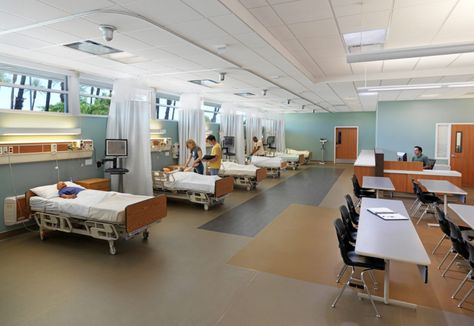 Lab Interior Design, Nursing Classroom, Lab Interior, Nursing Labs, Healthcare Interior Design, Science Skills, Server Room, Medical Careers, Hospital Design