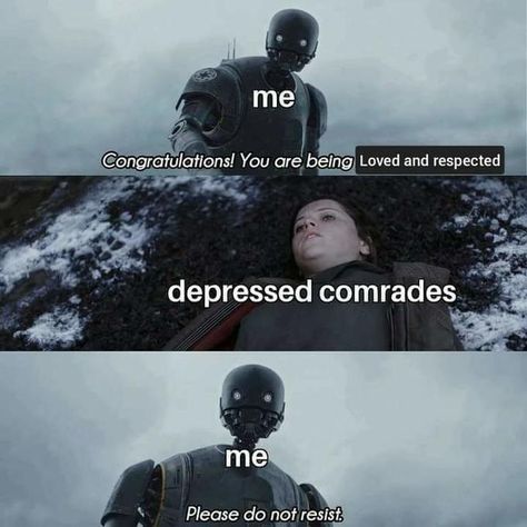 I have come with a reminder do not resist. | /r/wholesomememes D D Funny, Star Wars Meme, Dnd Stories, Dungeons And Dragons Memes, Stormlight Archive, Wheel Of Time, Dragon Memes, Dnd Funny, I'm Bored