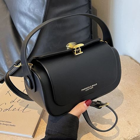 10.5US $ 35% OFF|Classic Black Shoulder Bag Women's Versatile Retro Crossbody Square Bags 2023 New Large Capacity Textured Leather Flap Handbags| |   - AliExpress 51 Number, Black Shoulder Bag, Types Of Bag, Classic Flap, Shopper Bag, Square Bag, Womens Tote, Vintage Leather, Womens Tote Bags