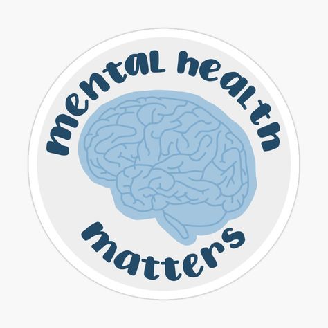 Mental Health Stickers, Health Stickers, Positivity Stickers, Mental Health Matters, Health Matters, Aesthetic Stickers, Glossier Stickers, Health Issues, Printable Stickers