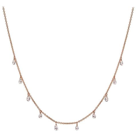 1 Carat Panim Mille Etoiles Dangling 18 Karat Diamond Necklace Victorian Choker Necklace, Gold Chain Link Necklace, Diamond Drop Necklace, Elegant Choker, Diamond Chain Necklace, 18k Gold Chain, Diamond Necklace Set, Necklace Diamond, Gold Diamond Necklace