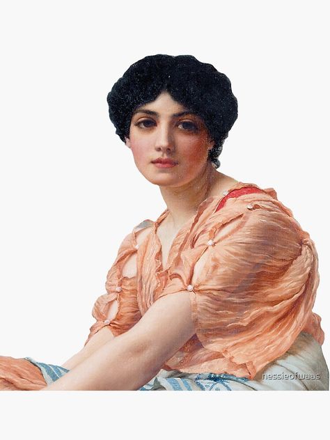 "Sappho" Sticker by nessieofwaas | Redbubble Sappho Poetry, Archaic Greece, John William Godward, Hellenistic Period, Historical Women, Myers Briggs Personalities, Online Quiz, Three Brothers, Writers And Poets