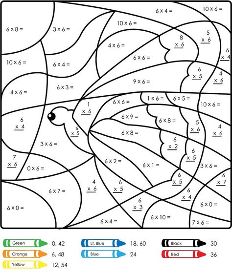 Education Coloring Pages - Free Printable Coloring Pages at ColoringOnly.Com Multiplication Color By Number Free Worksheets, Multiplication Coloring Sheets Free, Colouring Math Worksheets, Color Multiplication Worksheets, Colour By Multiplication, Color By Multiplication Worksheet, Multiplication Colouring Sheets, Color By Math Problem Free, Color By Multiplication Free