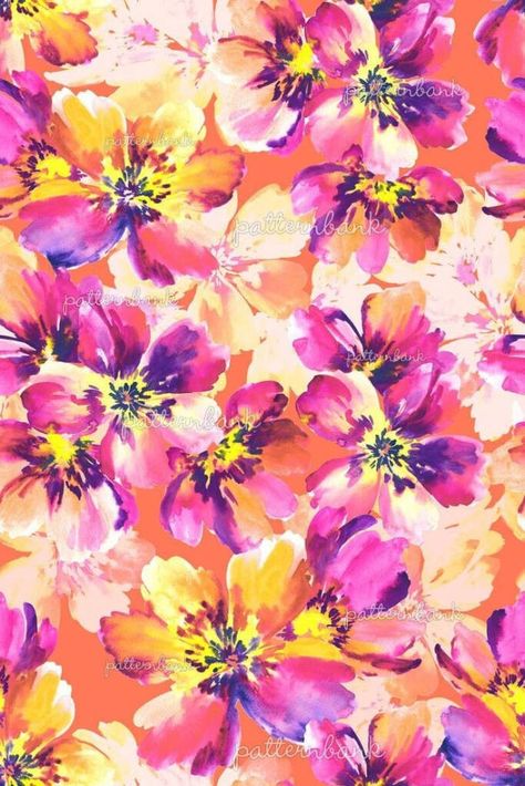 Flowers Textiles, Light Flowers, Board Background, Vibrant Florals, Patterns Flowers, Fuchsia Flower, Floral Textile, Background Light, Allover Design