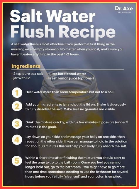 Salt Water Flush, Master Cleanse Diet, Flush Out Toxins, Colon Cleanse Recipe, Detox Drink Before Bed, Master Cleanse, Lemon Diet, Cleanse Diet, Natural Colon Cleanse