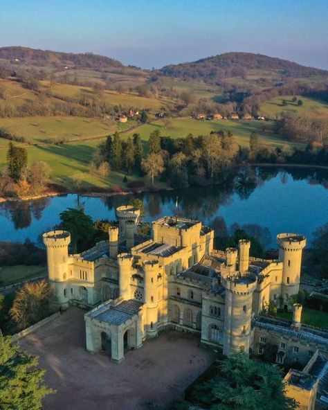 Eastnor Castle, Eltz Castle, Castle Exterior, Castle England, Castle Ireland, Castle Estate, Monumental Architecture, Castles In England, Castle Aesthetic