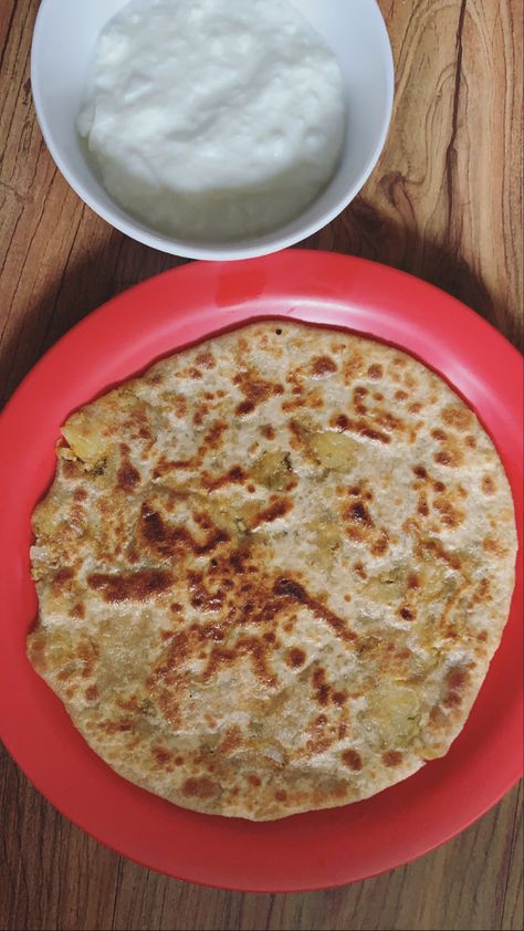 Paratha Snap, Nasta Pic, Real Snap, Aloo Paratha, Party Pic, Diwali Snacks, Foodie Pics, Paratha Recipes, Snap Food