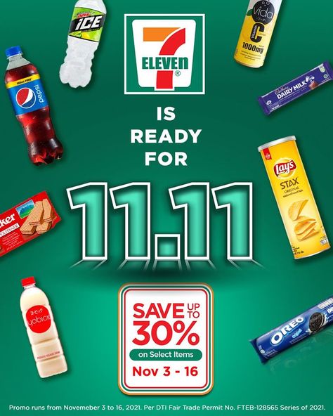 7 11 Food, 11 11 Sale, Seven Eleven, Cute Motivational Quotes, Eleven 11, Ghibli Artwork, 7 Eleven, Food Poster, Advertising Design