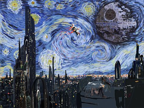 Star Wars Art Diy, Thrawn Star Wars, Star Wars Art Painting, Star Wars Art Drawings, Star Wars Painting, Arte Nerd, A Starry Night, Star Wars Costumes, Star Wars Wallpaper