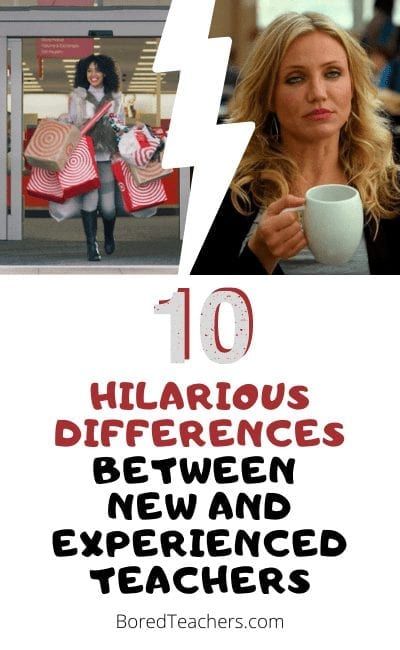 10 Hilarious Differences Between New and Experienced Teachers Valentines Day Jokes, Teacher Memes Funny, Bored Teachers, Classroom Hacks, Flair Pens, Esl Classroom, Staff Meetings, Teacher Conferences, First Year Teachers