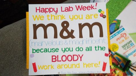 Lab Appreciation Week Ideas, Lab Week Games Activities, Lab Week Gifts, Lab Week 2023, Lab Week Ideas, Lab Week Games, Laboratory Idea, Science Lab Decorations, Happy Lab