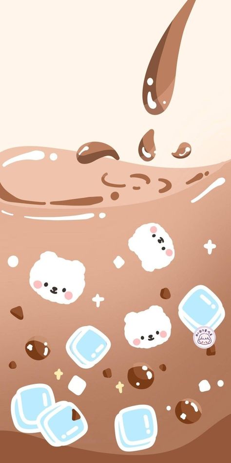 Walpapers Cute, Arte Doodle, Cute School Stationary, Color Palette Challenge, Iphone Wallpaper Kawaii, Cute Desktop Wallpaper, Iphone Wallpaper Themes, Bear Wallpaper, Kawaii Wallpaper