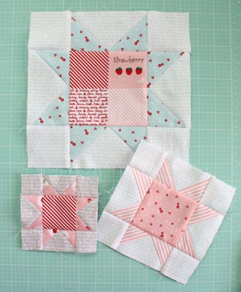 Fast Flying Geese + Sawtooth Star Quilt Block Tutorial | Diary of a Quilter How To Make Quilts, Tree Quilt Block, Diary Of A Quilter, Sawtooth Star, Baby Quilt Tutorials, Beginning Quilting, Projek Menjahit, Beginner Quilt, Quilt Block Patterns Free