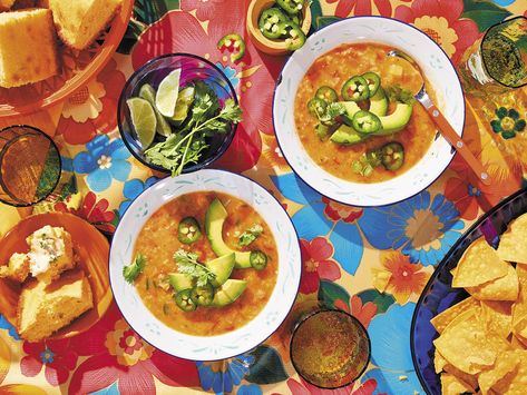 Mexican Lentil Soup Recipe, Dried Lentils, Lentil Soup Recipes, Vegetarian Entrees, Food Photography Inspiration, Lentil Recipes, Lentil Soup, Chatelaine, Light Recipes