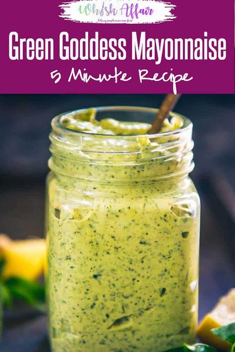 Herb Mayonnaise Recipe, Suddenly Salad, Dinner Party Dishes, Goddess Dressing, Mayonnaise Recipe, Green Goddess Dressing, Marinade Sauce, Summer Grilling Recipes, Onion Recipes