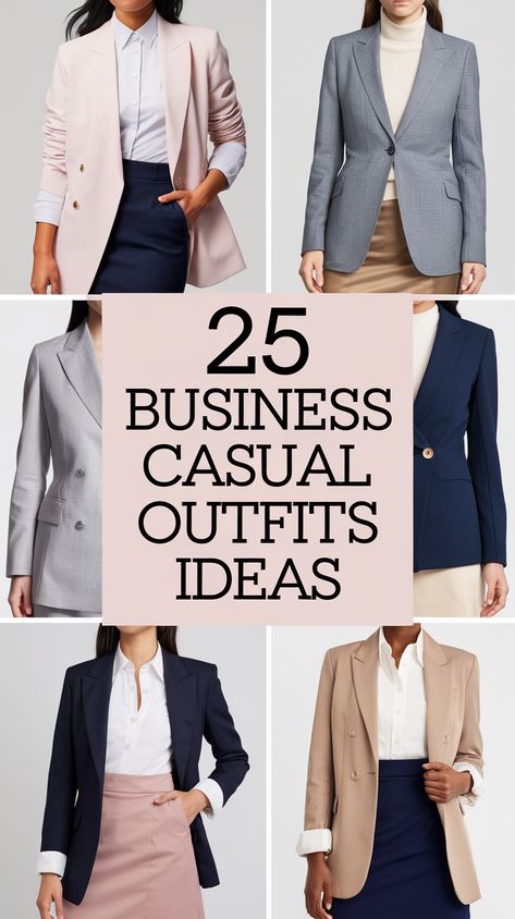 Explore 25 business casual outfits ideas for 2025, including classy women’s office wear, comfortable attire for workshops, conferences, and brunches. Perfect for networking events, career guidance, and launch parties, featuring monochrome looks, plus-size options, stylish shoes, and dresses that impress at job interviews or photoshoots. Office Attire Women Plus Size, Corporate Dress Styles, Outfits For Tall Women, Leather Coat With Fur, Outfits Guide, Burgundy Knit Sweater, Tall Women Fashion, Office Attire Women, Casual Outfits Ideas