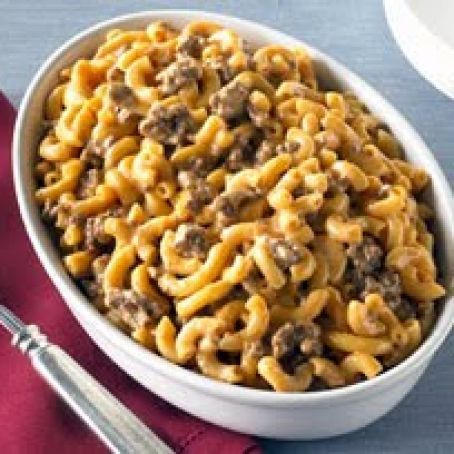 Velveeta Cheeseburger Mac Recipe - (4.5/5) Cheeseburger Mac, Beef Pasta Recipes, Beef Pasta, Homemade Hamburgers, Hamburger Helper, Hamburger Meat, Kraft Recipes, Paula Deen, Pot Meals